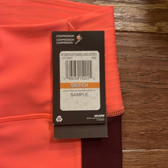 Under Armour Project Rock Heat Gear Compression Ankle LeggingsSize SM - Picture 8 of 9